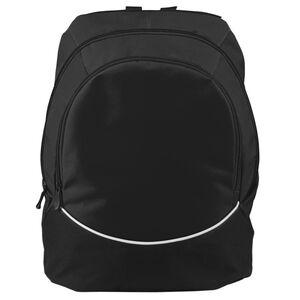 Augusta Sportswear 1915 - Large Tri Color Backpack Black/Black/White