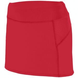 Augusta Sportswear 2421 - Girls Femfit Skort Red/Graphite