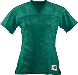 Augusta Sportswear 250 - Ladies Junior Fit Replica Football Tee Dark Green