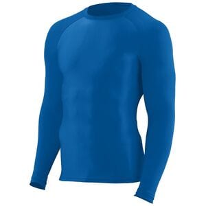 Augusta Sportswear 2605 - Youth Hyperform Compression Long Sleeve Shirt Real Azul