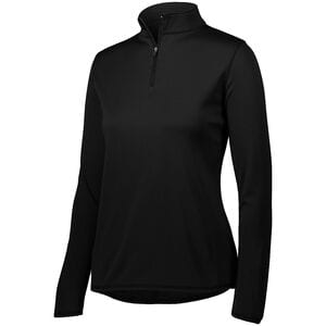 Augusta Sportswear 2787 - Buzo con cierre 1/4 para mujeres Negro