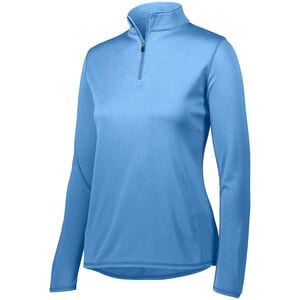 Augusta Sportswear 2787 - Buzo con cierre 1/4 para mujeres Columbia Blue