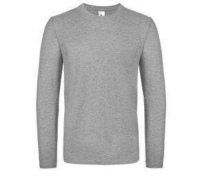 B&C BC05T - Long-sleeved men's t-shirt Sport Grey