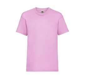 Fruit of the Loom SC231 - T-Shirt De Criança Value Weight (61-033-0) Light Pink