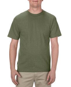 Alstyle AL1301 - Classic Adult Short Sleeve Tee Military Green