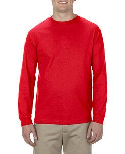 Alstyle AL1304 - Classic Adult Long Sleeve Tee Red