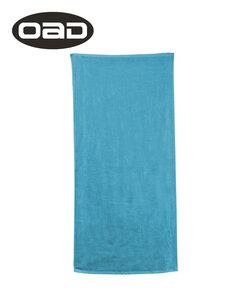 Liberty Bags OAD3060 - OAD Solid Beach Towel Aqua