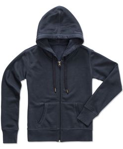 Stedman STE5710 - Sweater Hooded Zip Active for her Blue Midnight