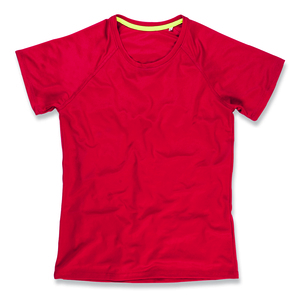 Stedman STE8500 - Crew neck T-shirt for women - ACTIVE 140 Crimson Red
