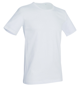 Stedman STE9020 - T-shirt Crewneck Morgan SS for him Biały