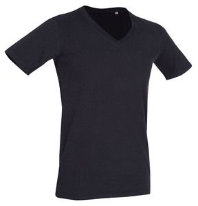 Deep V-neck T-shirt for men Steadman