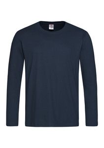 Stedman STE2500 - Long sleeve T-shirt Classic-T for men Blue Midnight