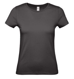 B&C BC02T - Camiseta feminina 100% algodão Urban Black