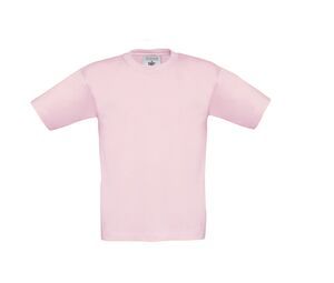B&C BC191 - Camiseta infantil 100% algodão Pink Sixties