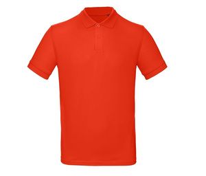B&C BC400 - Polo 100% Bio Homme Fire Red