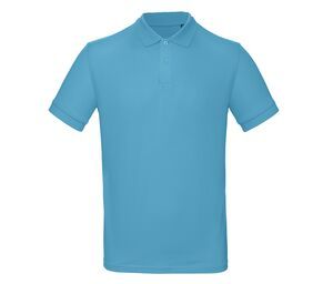 B&C BC400 - Polo 100% Bio Homme Very Turquoise