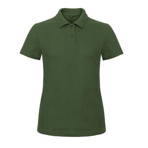B&C BCI1F - Elegancka koszulka Polo Butelkowa zieleń