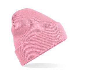 Beechfield BF045 - Beanie with Flap Dusky Pink