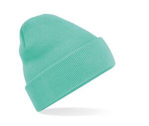 Beechfield BF045 - Beanie with Flap Mint Green