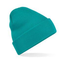 Beechfield BF045 - Beanie with Flap Emerald