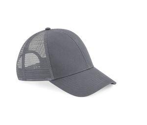 Beechfield BF060 - Organic cotton mesh cap Graphite Grey
