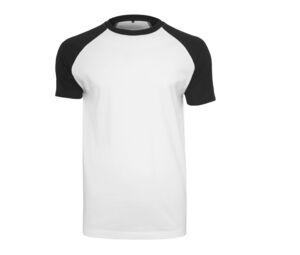 Build Your Brand BY007 - Shirt Baseball White / Black