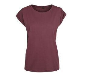 Build Your Brand BY021 - Damen T-Shirt Burgundy