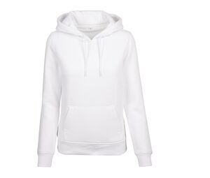 Build Your Brand BY026 - woman hoody heavy White