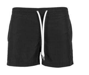 Build Your Brand BY050 - Beach Shorts Black