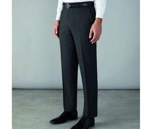 CLUBCLASS CC1002 - Pantalones de traje Harrow para hombre CC1002 Black
