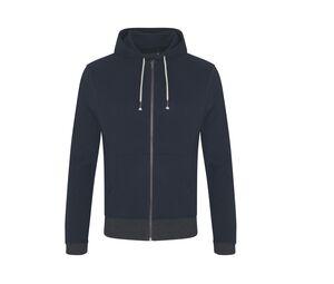 ECOLOGIE EA051 - Sweat hooded zip recycled cotton