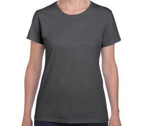 Gildan GN182 - Damen Rundhals-T-Shirt 180 Dark Heather