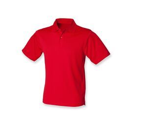 Henbury HY475 - Men's Coolplus® Polo Shirt Classic Red / Classic Red