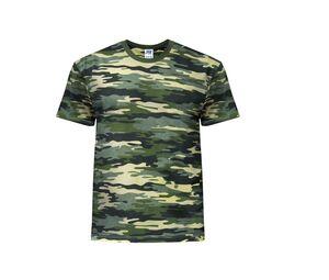 JHK JK155 - Round neck man 155 T-shirt Camouflage