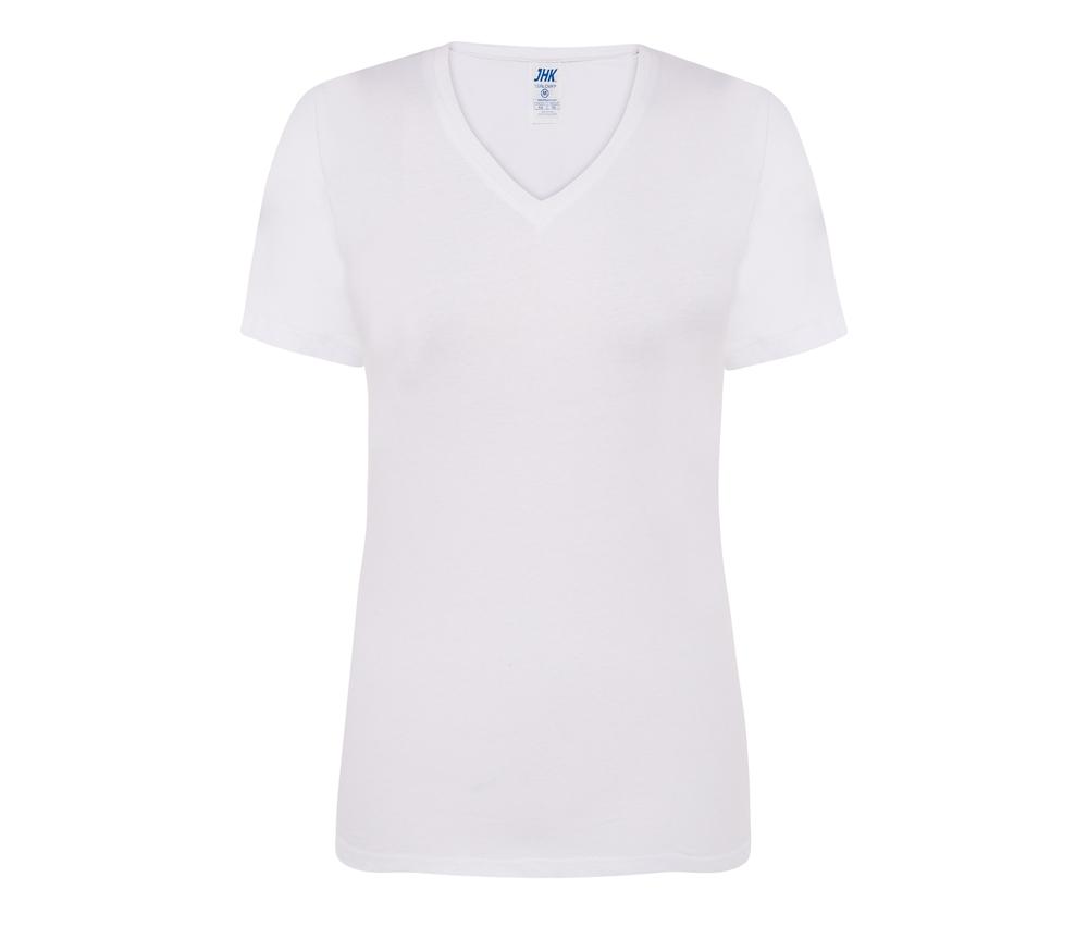 JHK JK158 - Camiseta mulher gola V