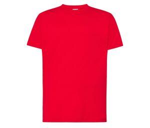 JHK JK400 - Klassisches Rundhals T-Shirt Rot