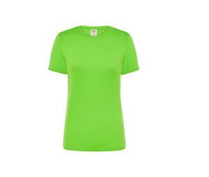 JHK JK901 - Camiseta deportiva de mujer Lime Fluor