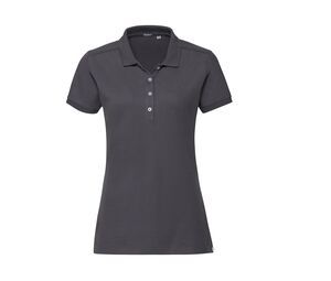 Russell JZ565 - Women's Cotton Polo Shirt Convoy Grey