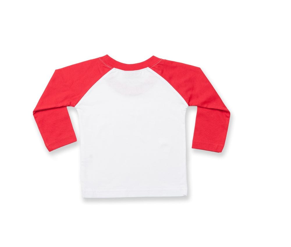 Larkwood LW025 - Long sleeved baseball T-shirt