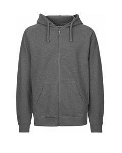 Neutral O63301 - Men's zip-up hoodie Dark Heather