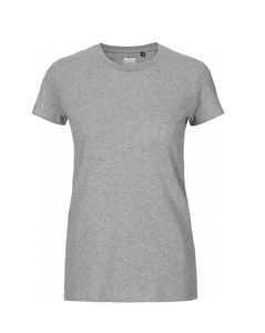 Neutral O81001 - Camiseta babylook mulher Neutral Sport Grey