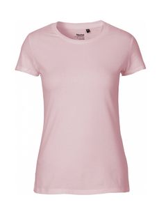 Neutral O81001 - Women's fitted T-shirt Light Pink