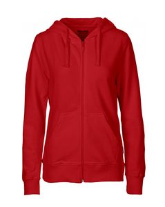Neutral O83301 -  Sudadera con capucha y cremallera para mujer O83301 Rojo