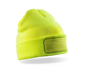RESULT RC034 - DOUBLE KNIT THINSULATE™ PRINTERS BEANIE Yellow