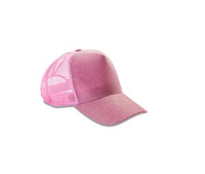 Result RC090 - Sequined American cap Baby Pink