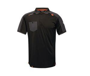 Regatta RGS167 - Offensive Breathable Polo Shirt Black