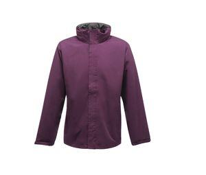 Regatta RGW461 - Wasserdichte Softshell-Jacke Herren Majestic Purple / Seal Grey
