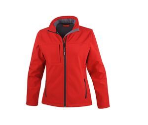 RESULT RS121F - Veste classique Softshell 3 couches femme Red