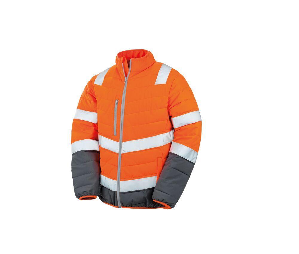 Result RS325 - High visibility quilted jacket