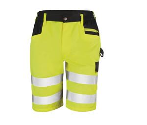 Result RS328 - Shorts mit hoher Sichtbarkeit Fluo Yellow
